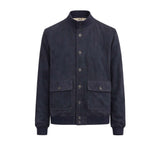 H.C.R. Giubbotto uomo in suede Blue