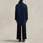 HARRIS WHARF LONDON Cappotto donna in lana doppiopetto Blue