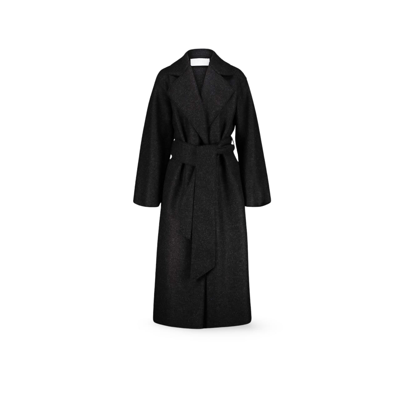 HARRIS WHARF LONDON Cappotto donna in lana Grigio Antracite