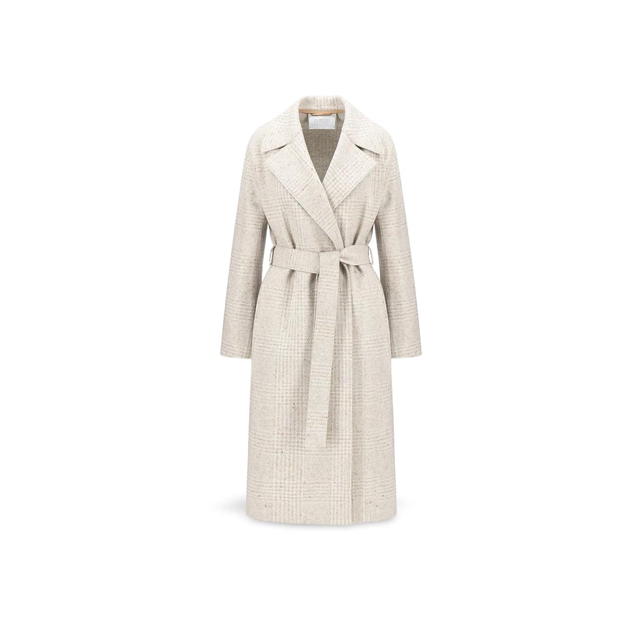 HARRIS WHARF LONDON Cappotto Maxi in seta e lana
