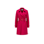HARRIS WHARF LONDON Cappotto midi doppiopetto Fuxia