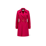 HARRIS WHARF LONDON Cappotto midi doppiopetto Fuxia