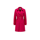HARRIS WHARF LONDON Cappotto midi doppiopetto Fuxia