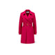 HARRIS WHARF LONDON Cappotto midi doppiopetto Fuxia
