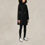 HARRIS WHARF LONDON Cappotto midi doppiopetto Nero
