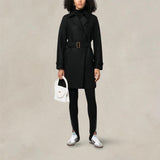 HARRIS WHARF LONDON Cappotto midi doppiopetto Nero