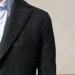 HARRIS WHARF LONDON Cappotto monopetto Grigio