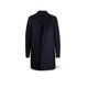 HARRIS WHARF LONDON Cappotto uomo in lana midi Blue