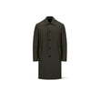 Men's Moss Green Wool Coat