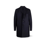 HARRIS WHARF LONDON Cappotto uomo midi monopetto Blue