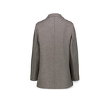 HARRIS WHARF LONDON Peacot donna in lana Grigio