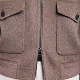 HARTFORD Giubbotto uomo Doug in panno Double Taupe