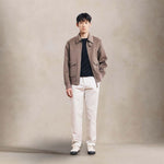 HARTFORD Giubbotto uomo Doug in panno Double Taupe