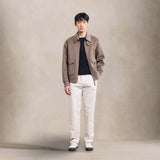 HARTFORD Giubbotto uomo Doug in panno Double Taupe