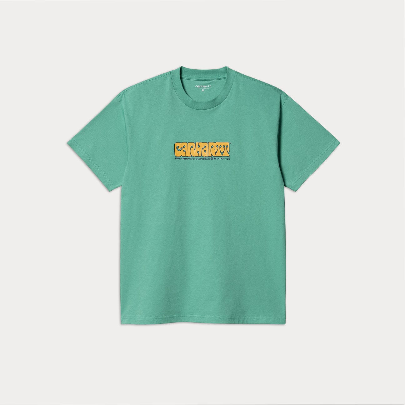CARHARTT T-Shirt Heat Script Verde