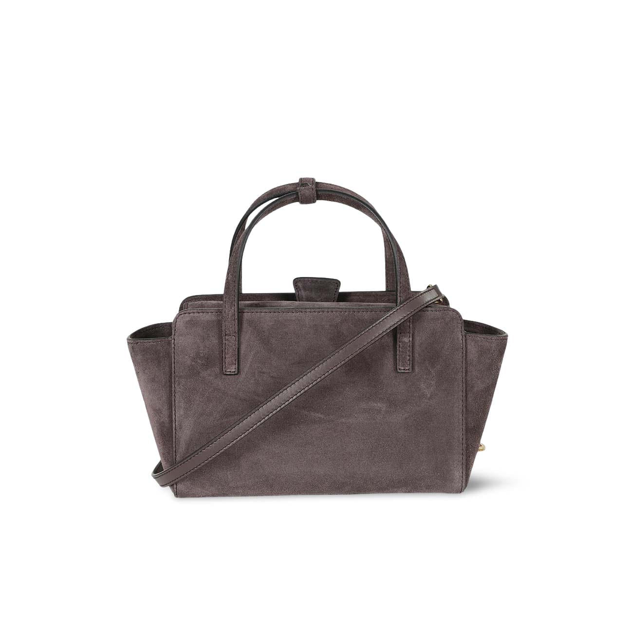 HIDESINS Borsa donna Flap in suede Smoky