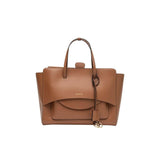 HIDESINS Borsa donna Flap L in Pelle Caramel