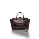 HIDESINS Borsa donna Flap M in Pelle Dark Brown