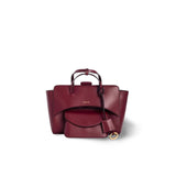HIDESINS Borsa donna Flap Premiere M Wine