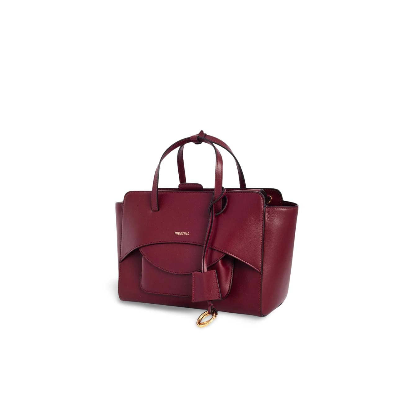 HIDESINS Borsa donna Flap Premiere M Wine