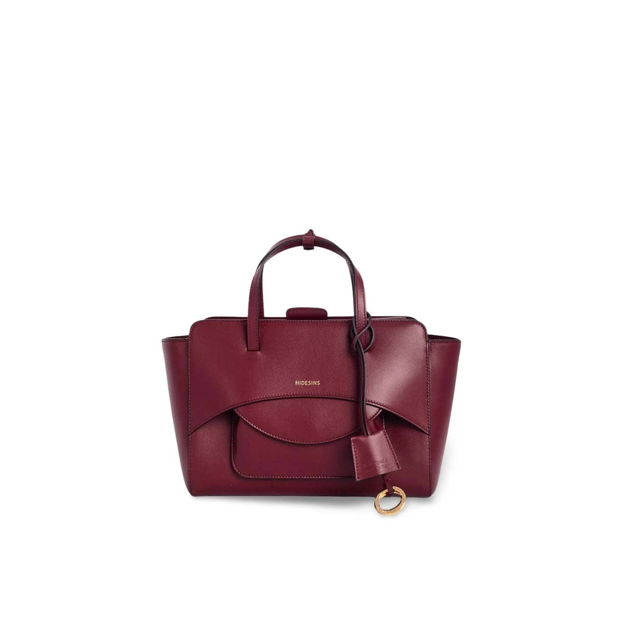 HIDESINS Borsa donna Flap Premiere M Wine