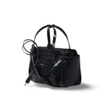 HIDESINS Borsa donna Flap S Cocco Nero