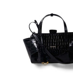 HIDESINS Borsa donna Flap S Cocco Nero