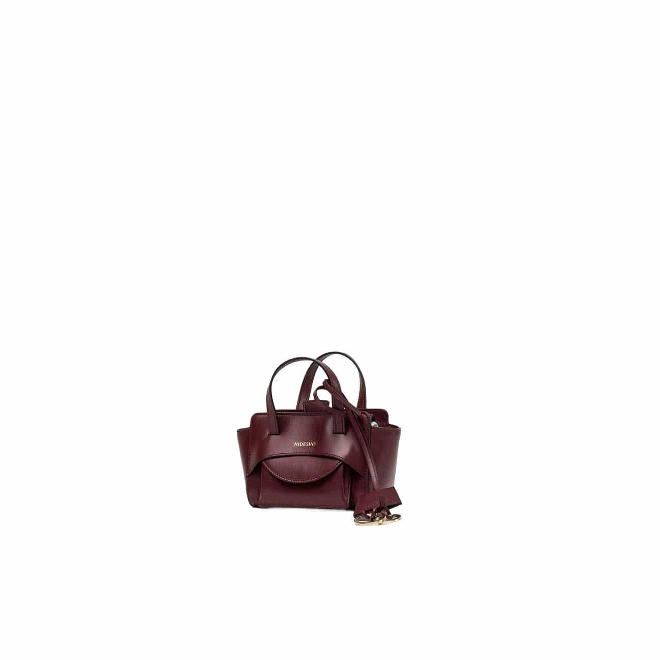 HIDESINS Borsa donna Flap XS Premiere Wine