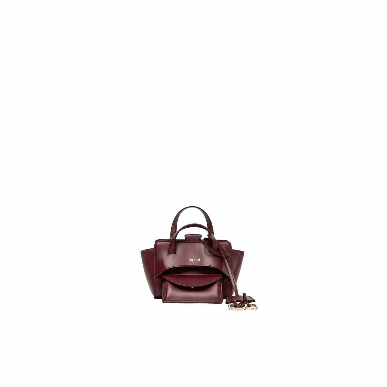 HIDESINS Borsa donna Flap XS Premiere Wine