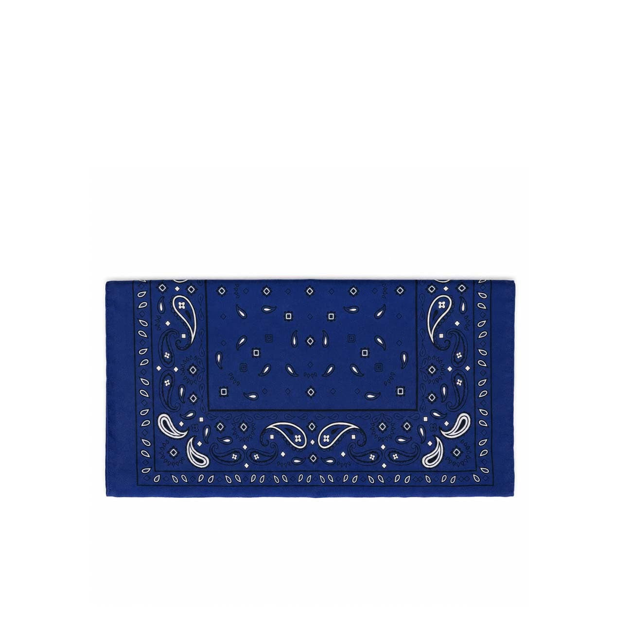 HOLLIDAY & BROWN Bandana in pura lana Blue China