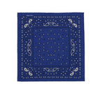HOLLIDAY & BROWN Bandana in pura lana Blue China