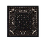 HOLLIDAY & BROWN Bandana in pura lana Nero e Marrone