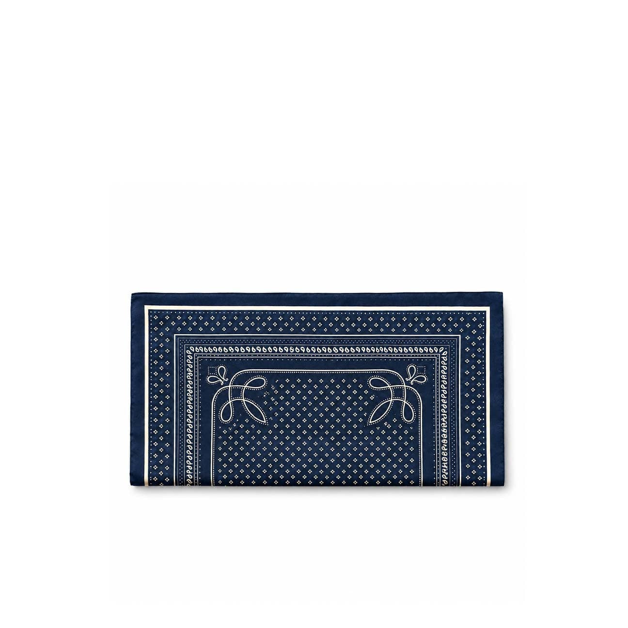 HOLLIDAY & BROWN Bandana in seta Blue