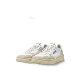 Sneakers uomo Medalist Low LS33  in pelle e suede Bianco AULM LS33 AUTRY 