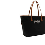 Borsa donna City Large in nylon Nero<BR/> CB0002 00288L  0018 MC2 SAINT BARTH 