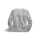Felpa uomo girocollo Grigio Melange 782819199001 ATHLETIC GREY RRL 