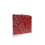 Pochette in bandana matelassè Rosso CAPOCHETTE VINT REAL CALL IT BY YOUR NAME 