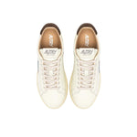 Sneakers uomo Dallas Low in pelle Bianco e Morel ADLM MR22 AUTRY 