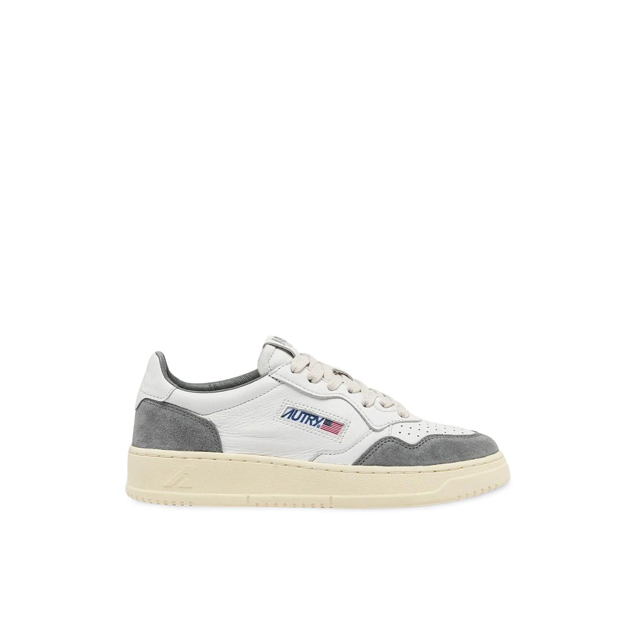 Sneakers uomo Medalist Low in pelle suede Grigio AULM GS37 AUTRY 