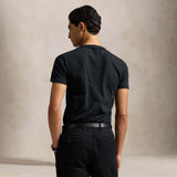 T-Shirt uomo Custom Slim Fit Nero 710680785 001 POLO RALPH LAUREN 
