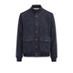Giubbotto uomo in suede Blue 1610 SUEDE BLUE H.C.R. 