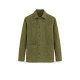 Overshirt uomo in lino St Malo Verde Militare ST MALO LINO MILITARY CHESAPEAKE'S 