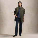 Giubbotto donna Bomber in nylon Verde Militare N622 P008 237 ASPESI 