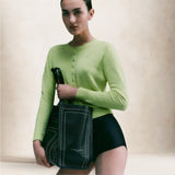 Borsa donna Marcella in pelle Nero BS 11720 TKL-CNC 232NERO-ECRU MARCELLA CLUB 