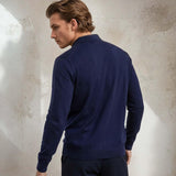 Polo uomo in cotone Blue PL1ML CR14R 890 Broadway & Spring 