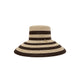 Cappelloo donna in paglia Beige e Marrone LAGOS NATURALE MORO CATARZI 1910 