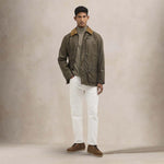 Giacca uomo cerata leggera Ashby Beech MWX1377 OL52 BEECH BARBOUR 