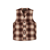 Gilet uomo Mackinaw Wool Brown Tan FMGIL0011 202 MARRONE FILSON 