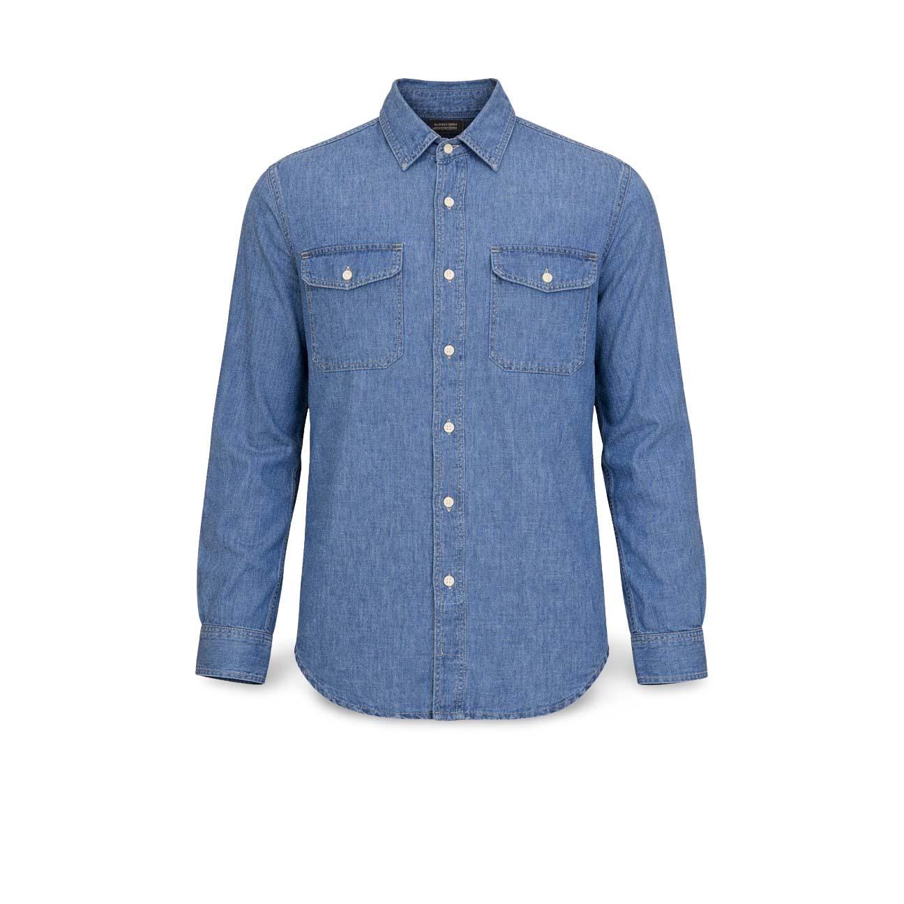 Camicia uomo CPO in Chambray CPO CHAMBRAY CHESAPEAKE'S 