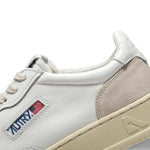 Sneackers donna Medalist in pelle e suede Bianco AULW LS33 AUTRY 